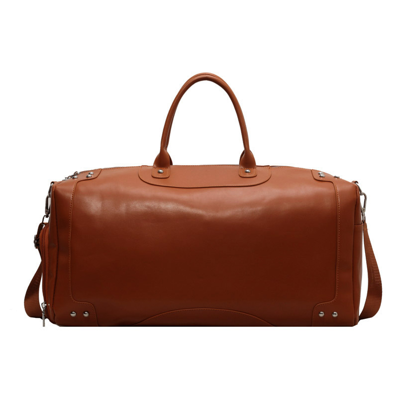 Großvolumige Reisetasche aus PU für Kurztrips, tragbares Gepäck für Schwangerschaft und Unterkunft, zum Tragen über der Schulter oder in der Hand, große Tasche für_voghion.com