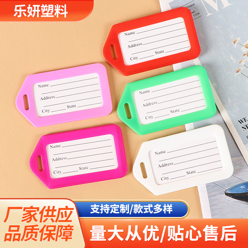 Customized Flip-Top Key Tags, Plastic Double-Sided Cargo Tags, Hotel Travel Luggage Number Tags Customized Flip-Top Key Tags, Plastic Double-Sided Cargo Tags, Hotel Travel Luggage Number Tags