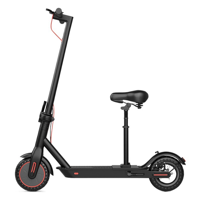 Электросамокат для взрослых с сиденьем, сверхлегкий электросамокат с литиевой батареей, компактный складной электромобиль