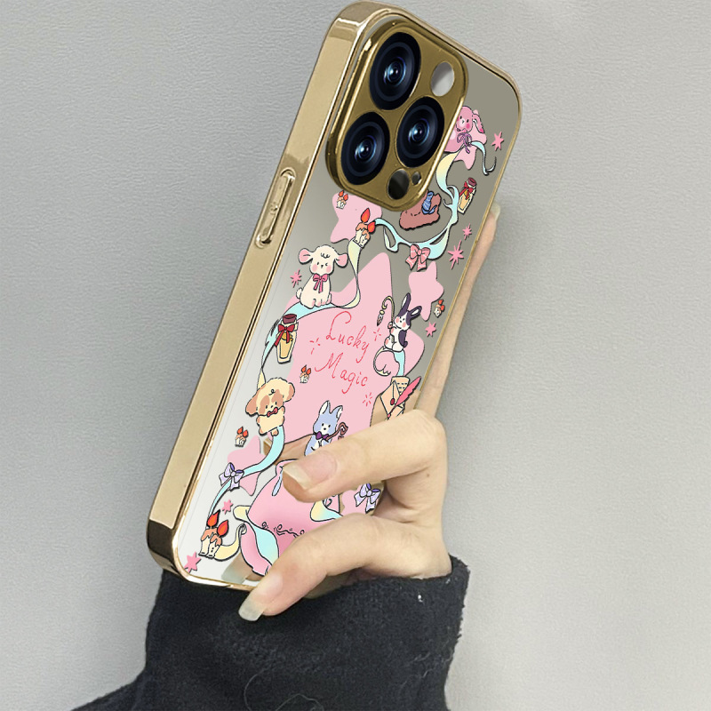 魔法学院适用苹果17promax个性16新款15手机壳iPhone14镜面创意|undefined