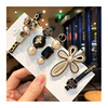 Hairgrip from pearl, set, bangs, hairpins, cute accessory, internet celebrity, simple and elegant design