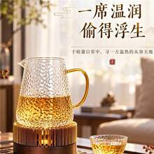 中式暖茶炉茶壶底座温茶煮茶器花茶保温提梁壶配件蜡烛加热温茶器
