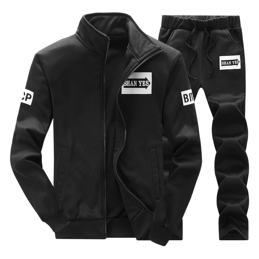 Código europeo transfronterizo nuevo traje deportivo para hombres primavera y otoño pareja casual suéter de cuello alto para correr flecha traje de primavera y otoño