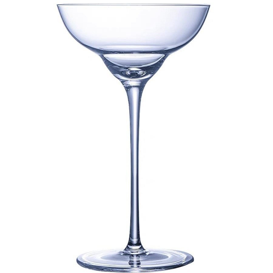 Bar Copa Margaret Copa de cóctel de cristal Copa de bar Copa de champán Copa de vino de burbujas de red