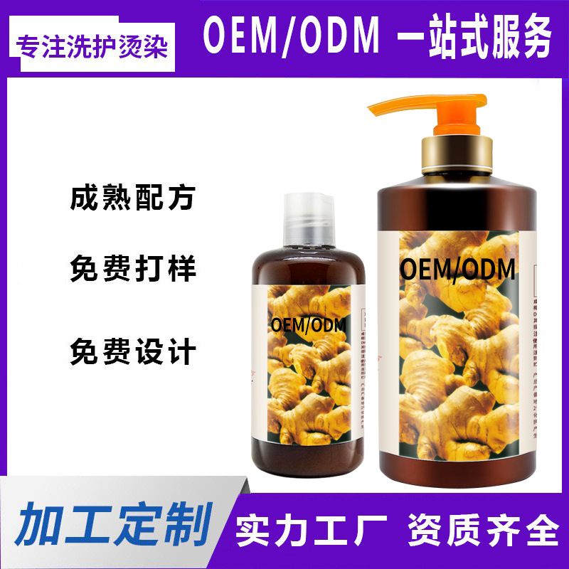 OEM, OEM, 맞춤형 샴푸, 오일 컨트롤, 비듬 방지, 가려움증 방지, 푹신하고 부드러운 오래된 생강 왕 생강 샴푸