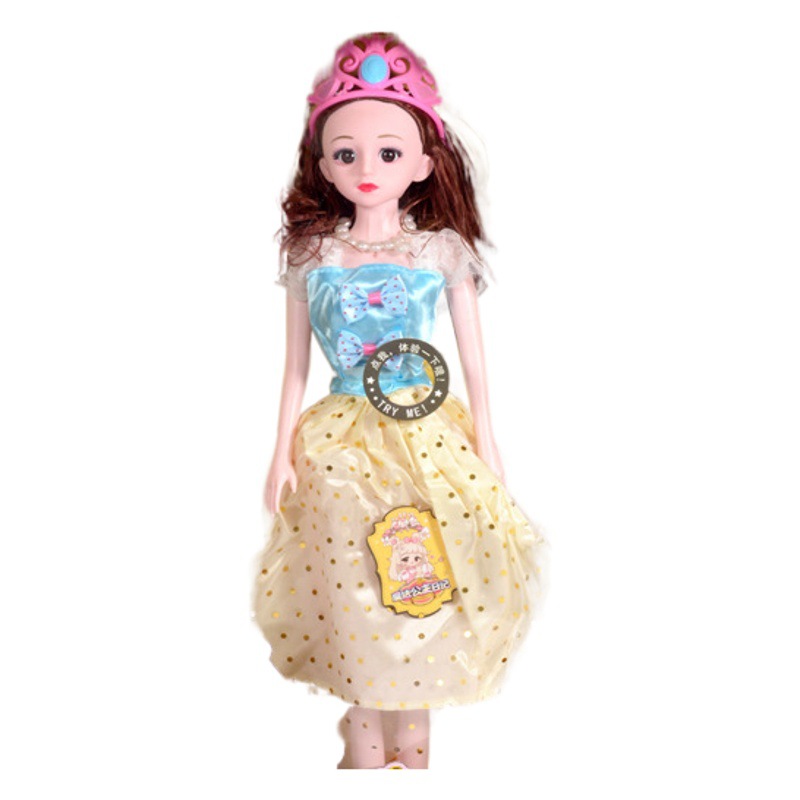 Niñas de educación temprana música corona princesa mágica muñeca diario 60cm gran caja regalo inscripción agencia