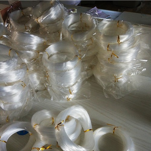 High-quality crystal transparent nylon line sea fishing and rock fishing main line sub-line large super strong tension fishing line 100 meters fishing line