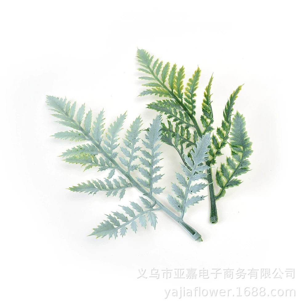 Artificial Aquatic Leaves, Realistic Phoenix-Tail Ferns for Wedding & Floral Decor, Lightweight Pack