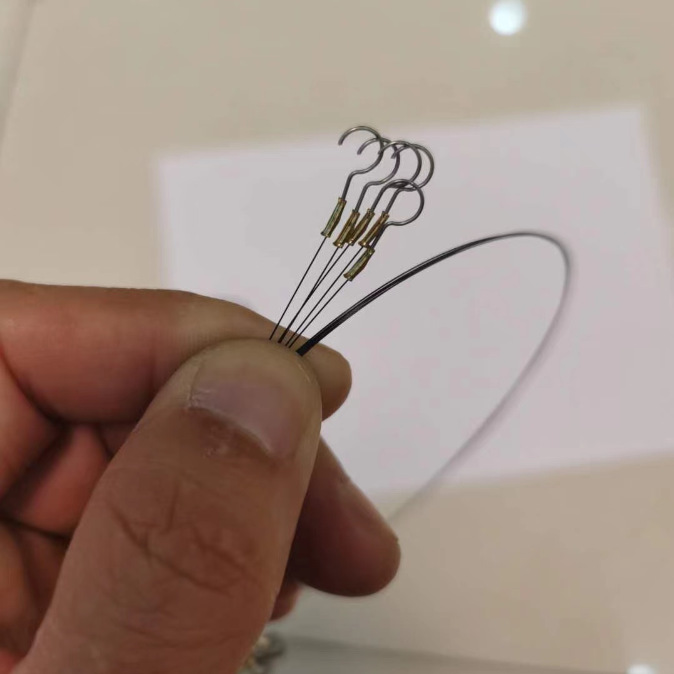 生产厂家供应静电钨丝 空气净化器油烟净化器用黑钨丝 放电电离丝