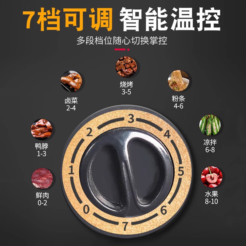 鸭脖卤菜凉菜展示柜烧烤蛋糕柜熟食弧形冷藏保鲜点菜柜商用熟食柜