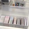 Brand transparent storage box, sticker, card holder