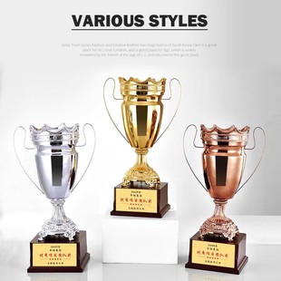 Metal Trophy Production Customized Creative High-end Atmospheric Games Competition Team Award Champion Trophy