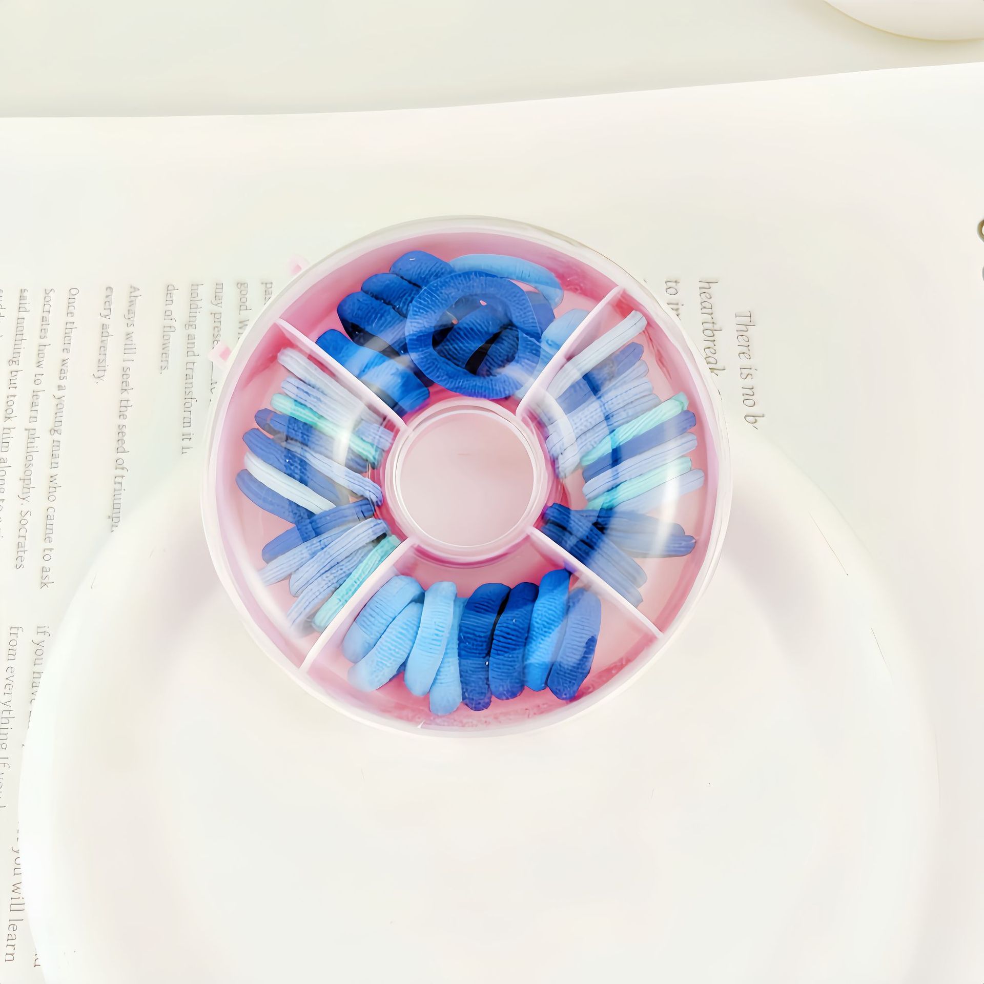 El donut azul