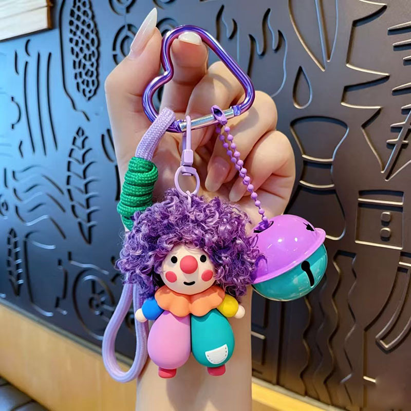Curly Clown Bell Style - Purple
