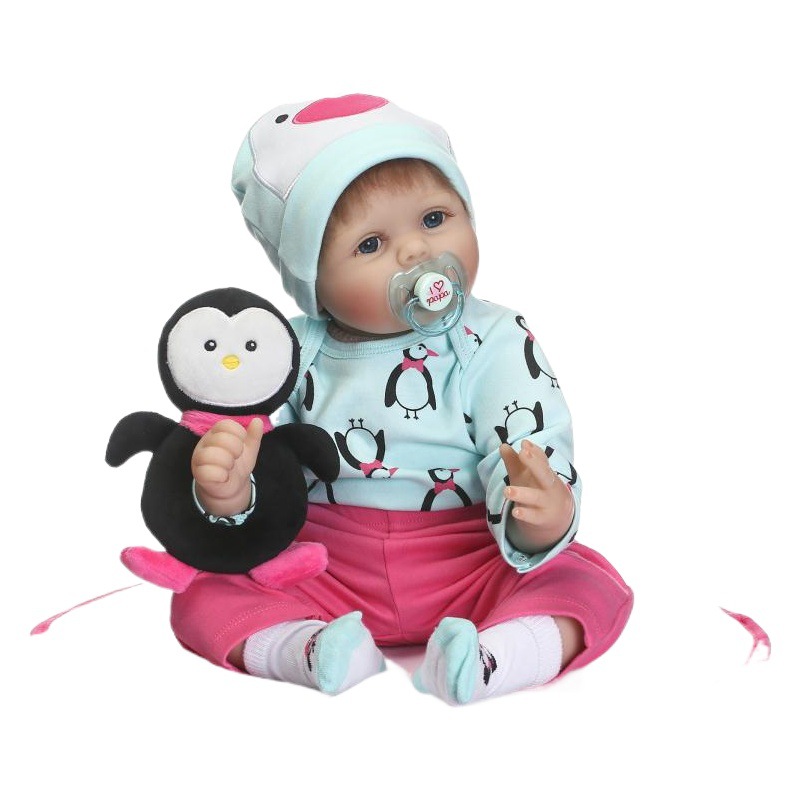 NPK simulación muñeca de goma suave del juego del bebé casa padre-hijo educación temprana niños niña juguetes Venta caliente comercio exterior