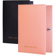 亚马逊热卖 男女通用护照包机票夹卡套证件套 多功能旅行护照收纳