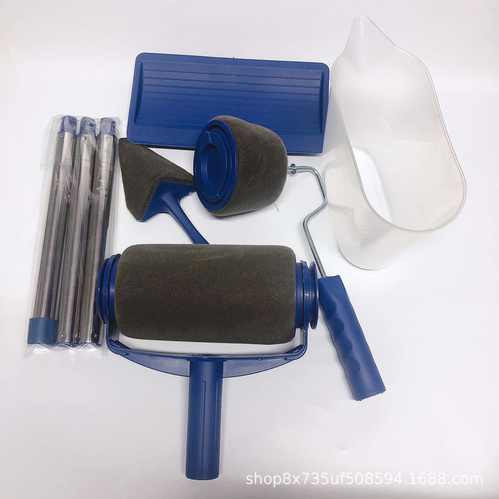 Drum, paint, telescopic brush, new collection