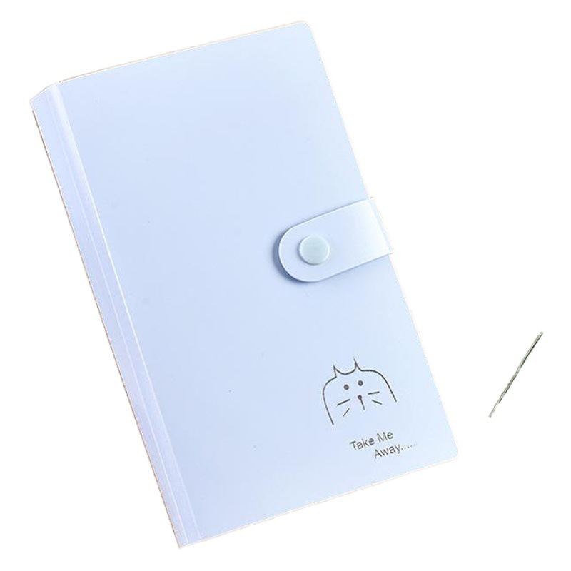 Portatarjetas titular de la tarjeta multi-Tarjeta para hombres y mujeres libro de tarjetas de visita Star titular de la tarjeta de gran capacidad libro de almacenamiento de tarjetas de visita Polaroid