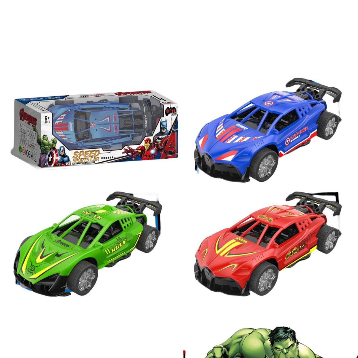 Niños casa de juegos spray inercial luz sonido modelo eléctrico coche de juguete coche de carreras coche deportivo muestra regalo en caja