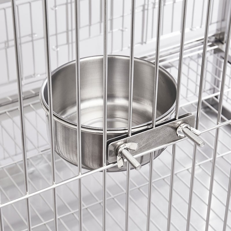 Pet Bowl stainless steel dog bowl durable cat bowl pet food bowl multi-size pet feeder factory in stock