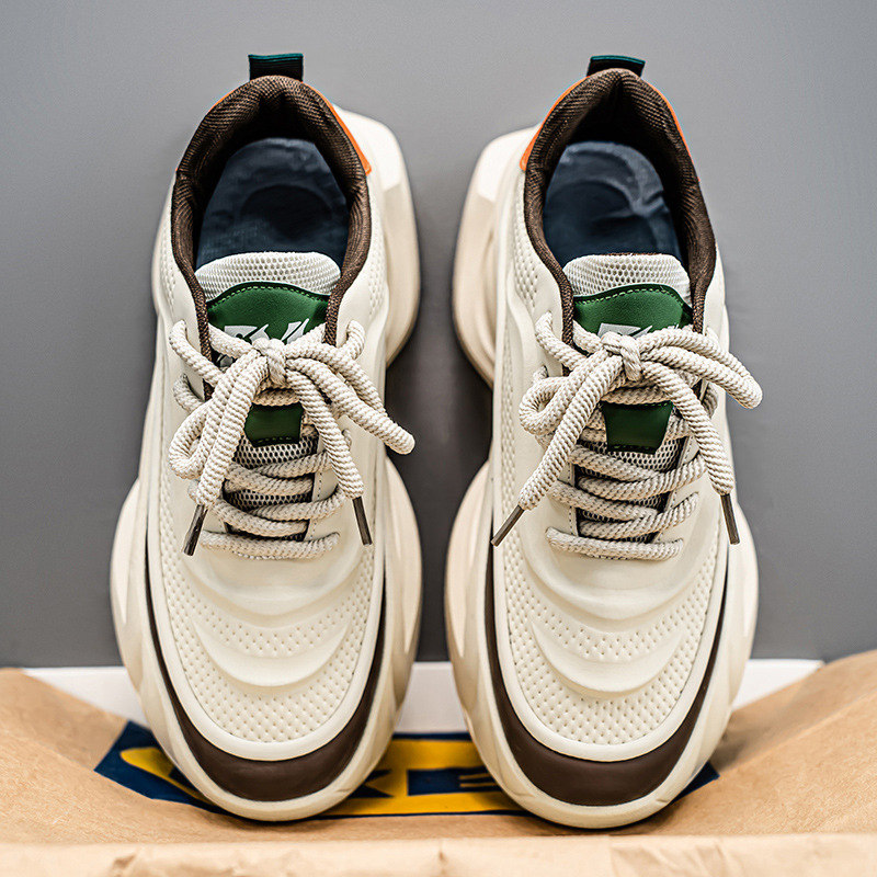 2025 Summer New Men's Trendy Lightweight Non-Slip Dad Youth Sports Casual Running Shoes_voghion.com