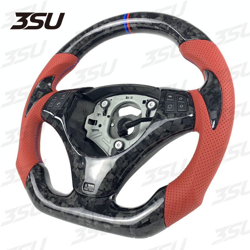 Suitable for Bmw E81E82E87E88E90E91E92E93 M3M4 Upgraded Sports Carbon Fiber Steering Wheel