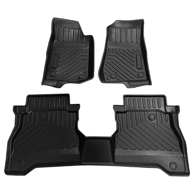 Modelə uyğun ayaqaltı – car mats - 2019-2024-wrangler-gladiator-floor-mats-left-hand-drive