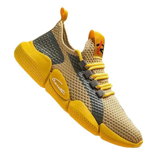 Outdoor Sports Men's Shoes Summer Breathable Casual Shoes  New Trendy Mesh Breathable Shoes Men's Running Shoes 