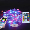 Cross -border dedicated to new LED point control Bluetooth APP fantasy remote control leather threaded strings Christmas tree festive decoration RGB