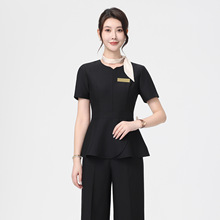 丹悦美容师工作服女夏季养生馆酒店经理前台接待售楼部美容院工装