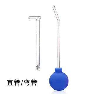 厂家生产玻璃管 扁桃体结石清除工具口腔清洁器护理工具直角弯管