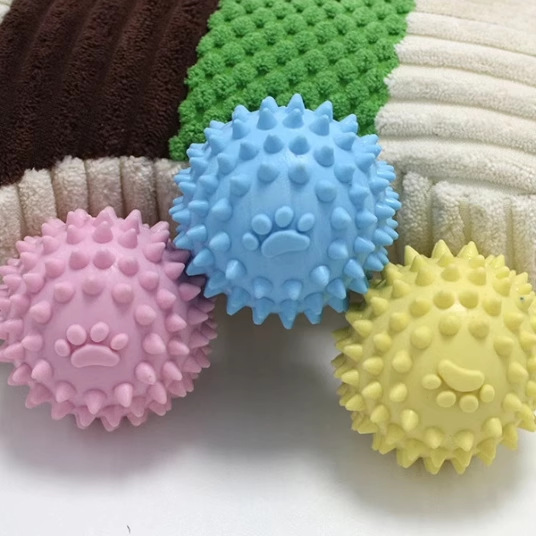 宠物玩具球磨牙棒耐咬洁齿中小型犬幼犬宠物用品骨头棒橡胶逗狗球|undefined