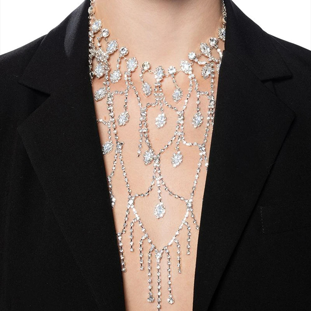 Necklace with tassels