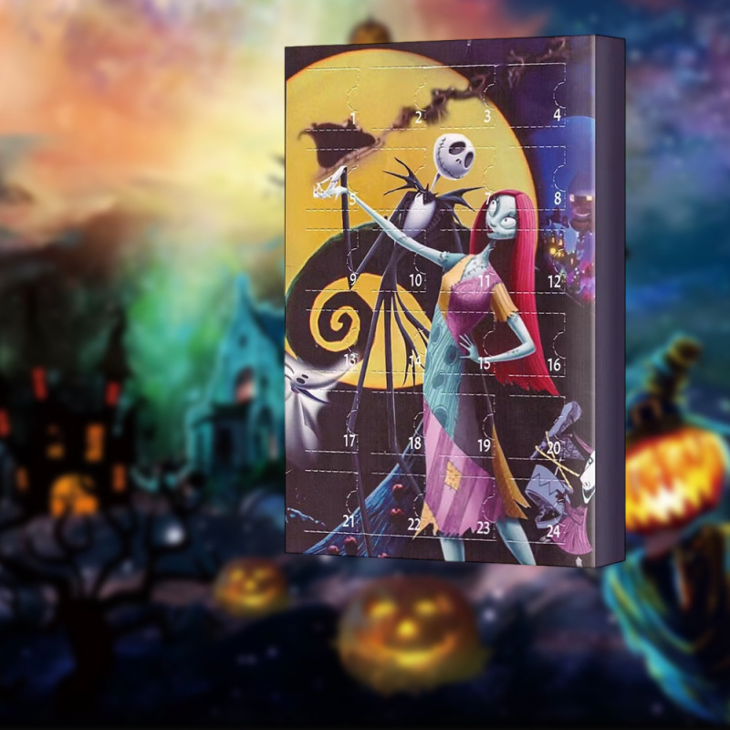クロスボーダークリスマスアドベントカレンダーハロウィンホットスタイル24カウントダウンカレンダーブラインドボックスハロウィンサプライズ面白いギフト|undefined