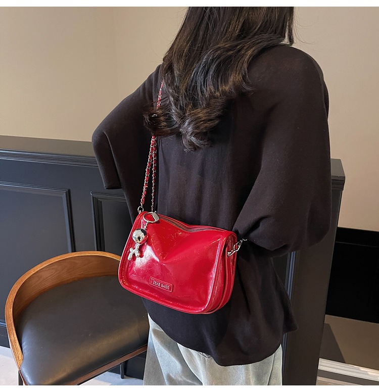 Fashionable single-shoulder bag, casual women's bag 2025 Summer new Korean style, ins style, versatile, hand-held crossbody small square bag undefined