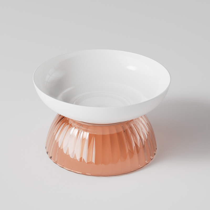 Tazón de gato de cerámica tazón de comida para gatos tazón oblicuo tazón de comida tazón de arroz tazón de gato tazón de perro Copa no es fácil de derribar suministros para mascotas