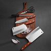lady household kitchen knife Wooden handle kitchen tool suit cook Dedicated Cleaver sharp Bone chopping knife