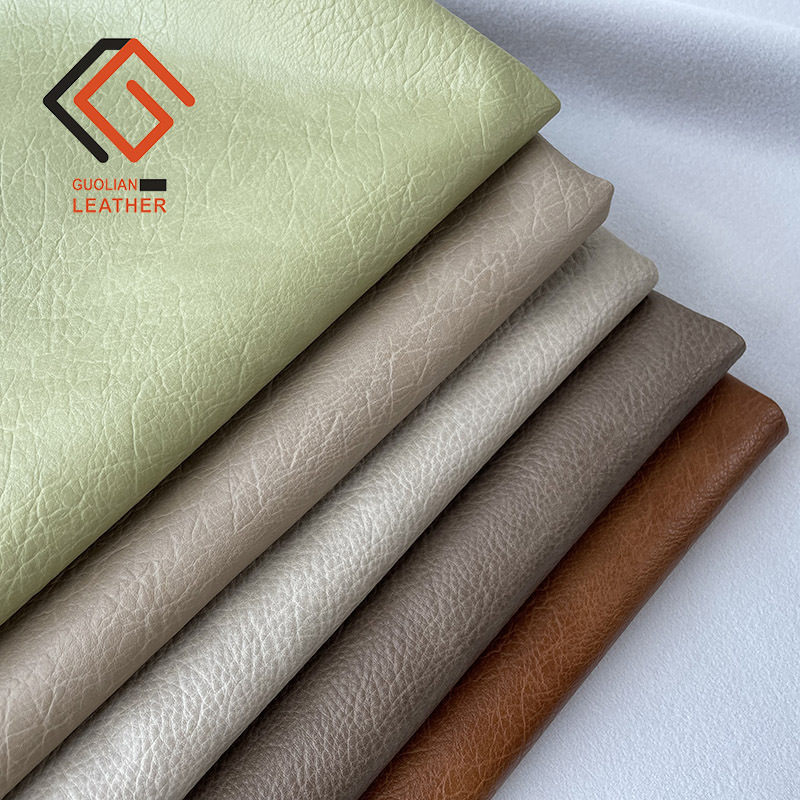 1.1毛底软皮半PU荔枝纹皮革做旧风纹公文包手机皮套体育用品面料