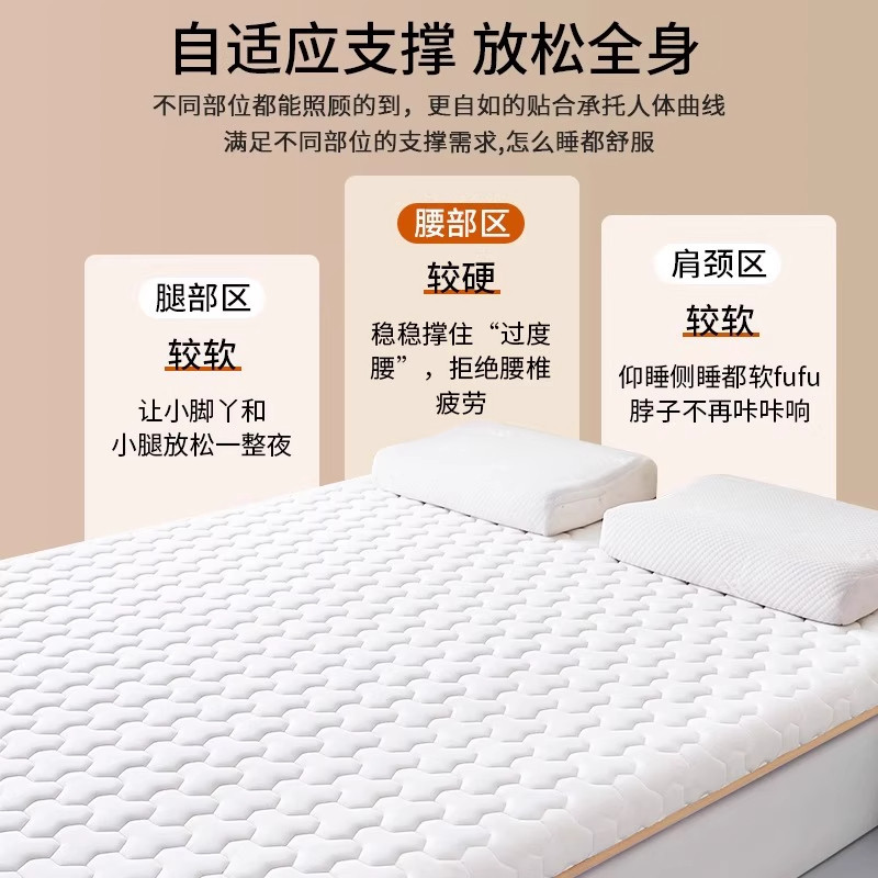 Colchón de espuma viscoelástica de látex dormitorio doméstico alquiler especial cojín cama 180x200 cojín dormitorio de estudiantes individual 5