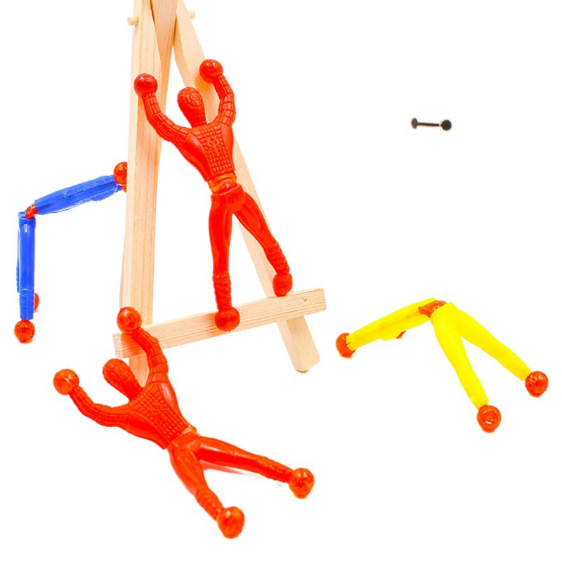 Настенный альпинист, настенный альпинист, Человек-паук, Липкий маленький человек, Человек-паук, детский декомпрессионный артефакт оптом