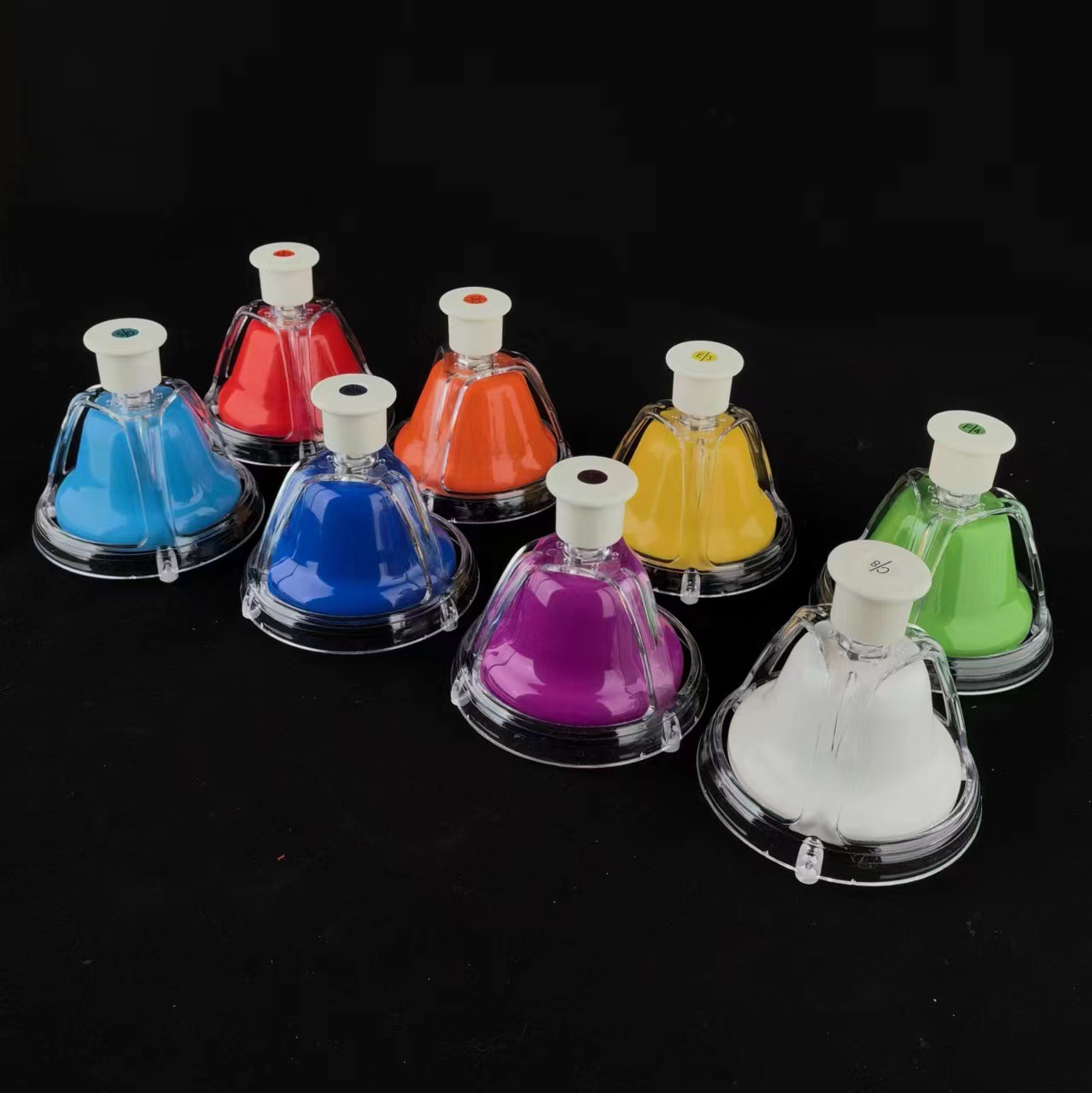 Bell Orff instrumento de percusión de ocho tonos de clase Bell sentido Bell 8-Tone clase Bell campana de mano prensa Bell