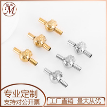 不锈钢周家同款福袋扣红绳手链保色18K金色手环镯按压珠宝福字扣