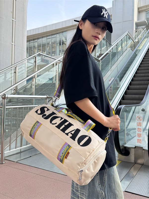 Bolso de viaje portátil de gran capacidad para hombres y mujeres para viajes de negocios de corta distancia Bolso de mensajero de posición de zapatos de salida ligero e impermeable de alta calidad Oxford