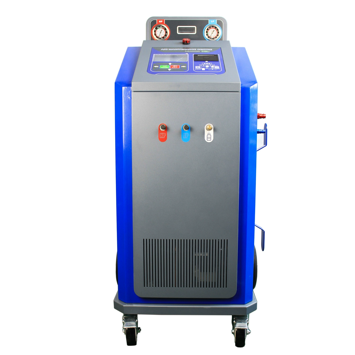 Новый полностью автоматический хладагент бесразборная мойка AMC800 Автомобильный кондиционер рециркуляции и заправки системы переключения для обнаружения утечек