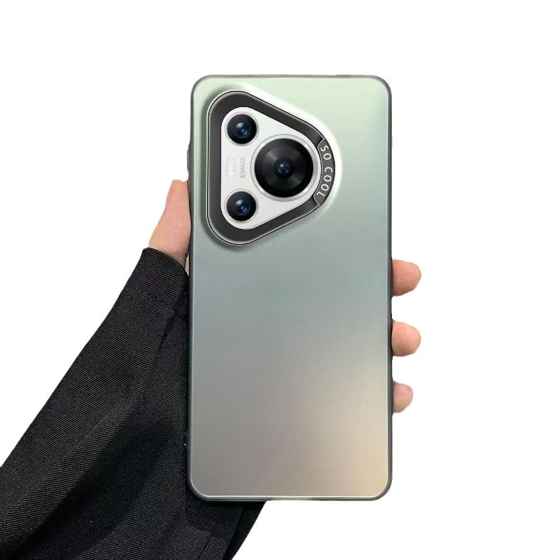 Simple y aplicable Huawei mate60pro funda para teléfono móvil P70 nuevo Honor 100 color sólido nova12/11 yuanes funda de aire