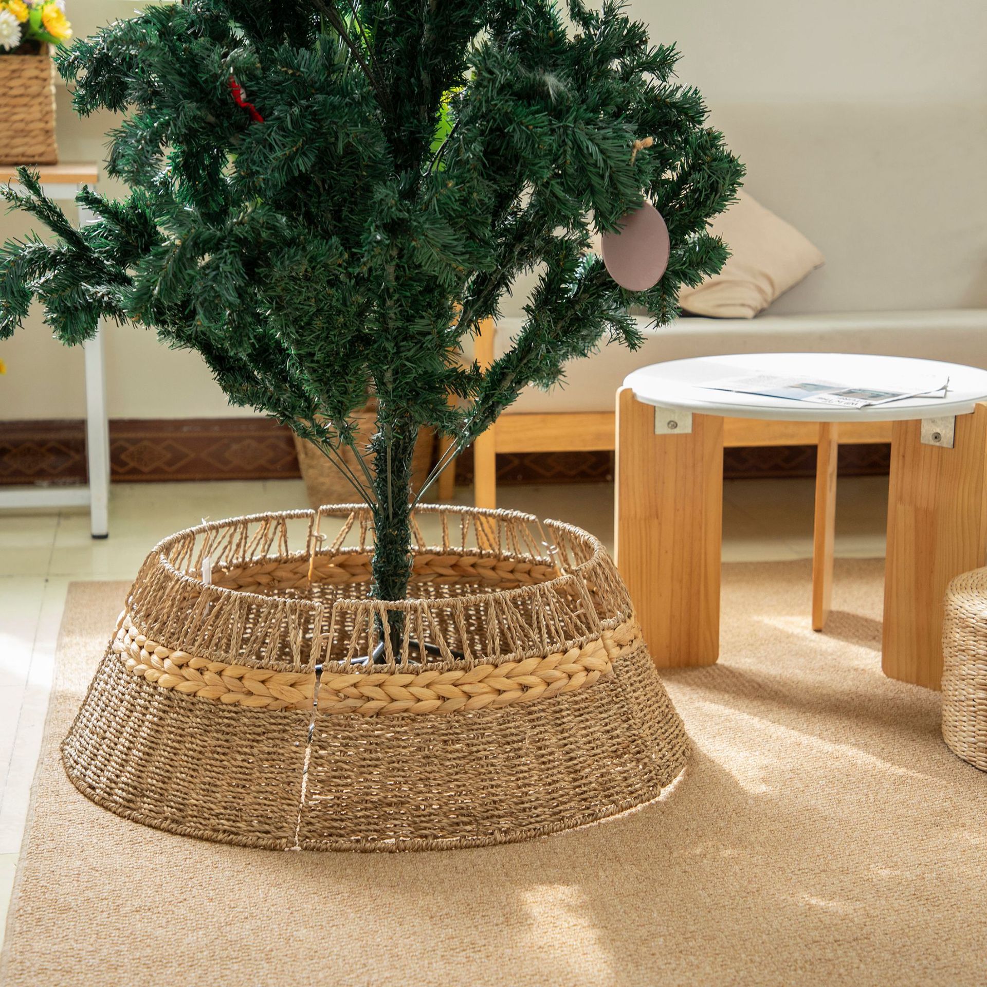 Arbre de tejido mixto alrededor de 5 piezas 50 bottom 70 altura 25CM