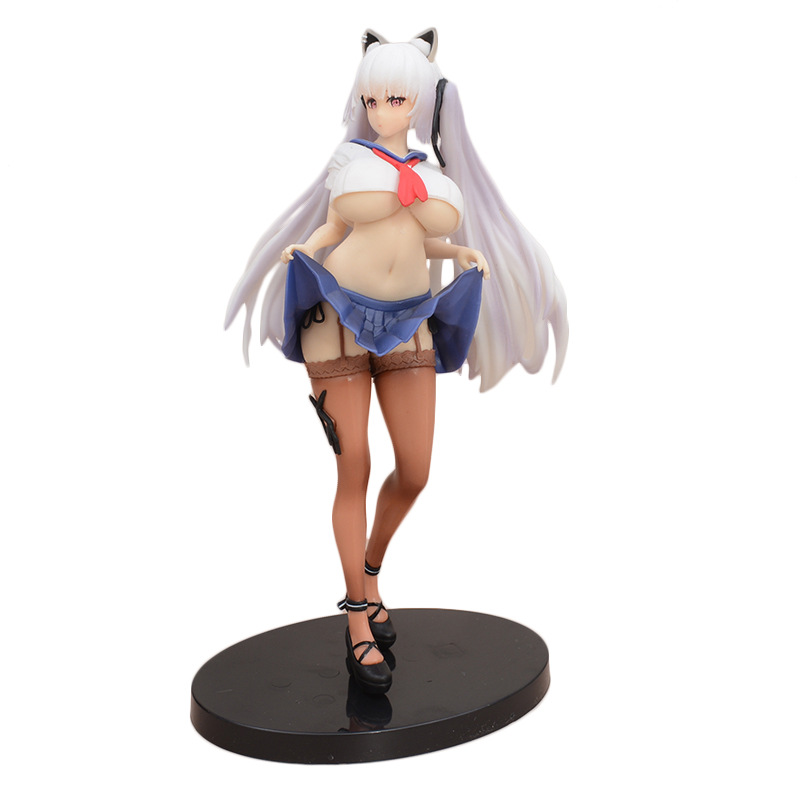 Figurine Alvina-Chan Ver. Humide 1/7 - 26 Cm - PVC De Collection - SIKI ANIM - 2024