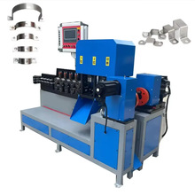 抱箍机电力管卡吊卡P型卡标志牌方形C型全自动成型机液压CNC数控