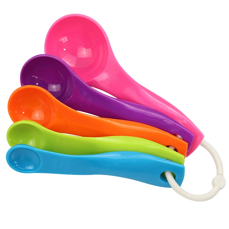 蓝调 Set, measuring spoon, coffee plastic milk powder, DIY, 5 pieces