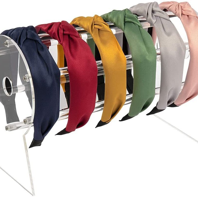 Transparent acrylic headband
